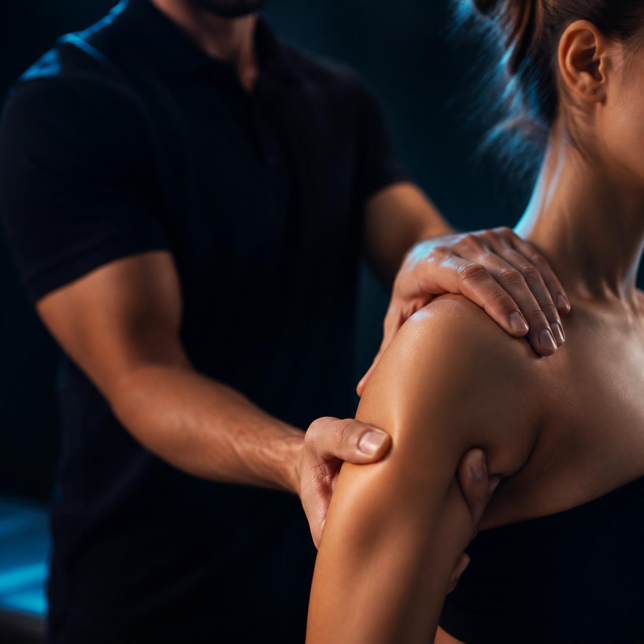 Recepción de una clínica de fisioterapia con gestión automatizada